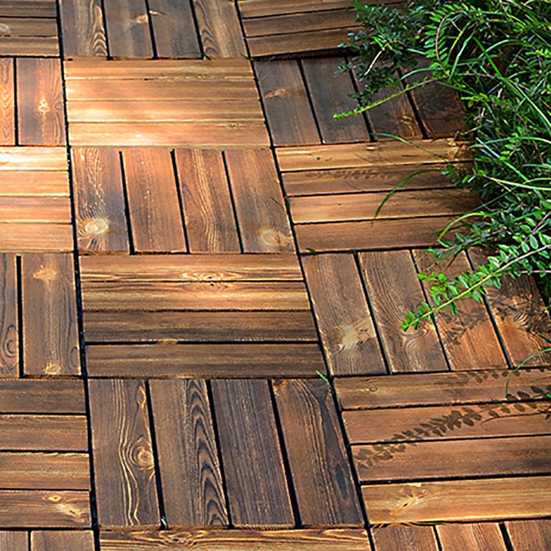 Avtoit | Wood Deck/Patio Floor Tiles with Click Installation Floor Slabs Tiles