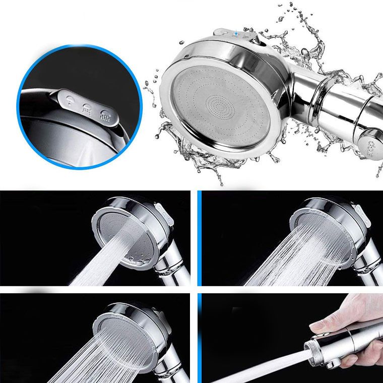 Avtoit | Contemporary Hand Shower Head Silver 3-Spray Pattern Wall Mounted Shower Head