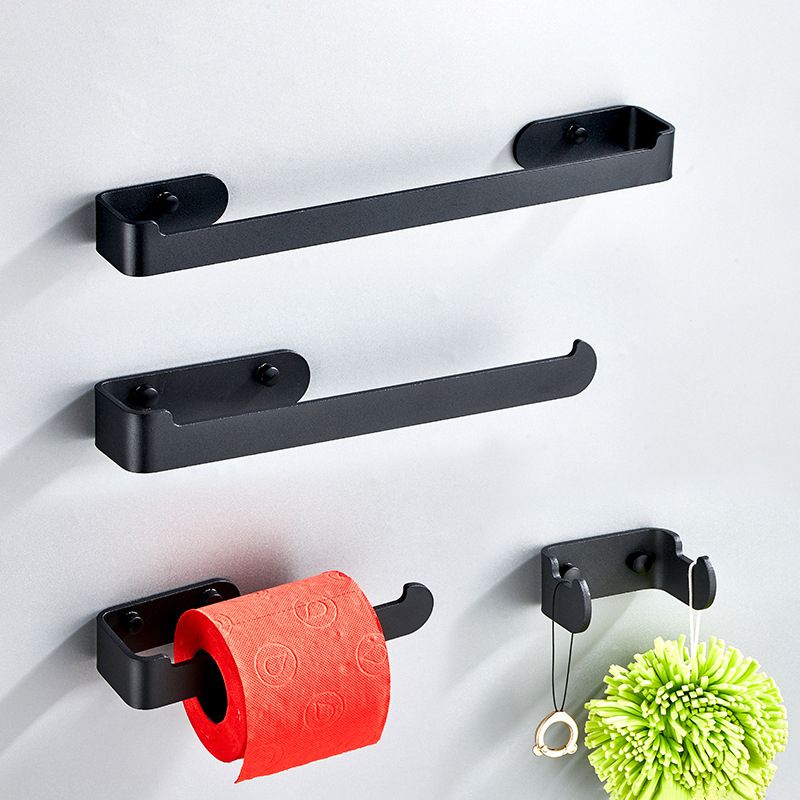 Avtoit | Aluminum Alloy Bathroom Set 4-Piece Modern Style Bathroom Hardware Set