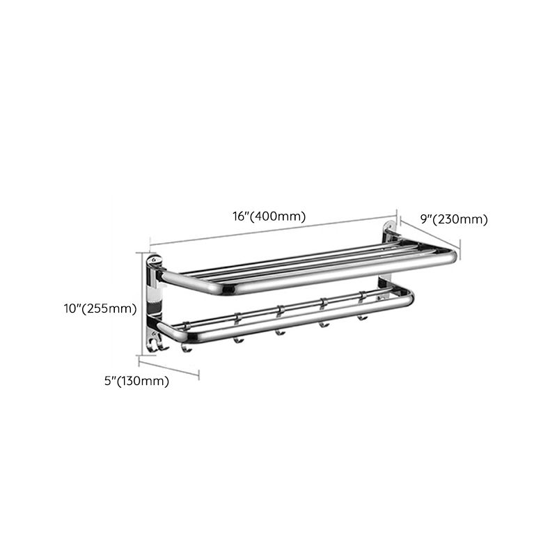 Avtoit | Modern Stainless Steel Towel Bar Bathroom Shelf Bathroom Accessories Set