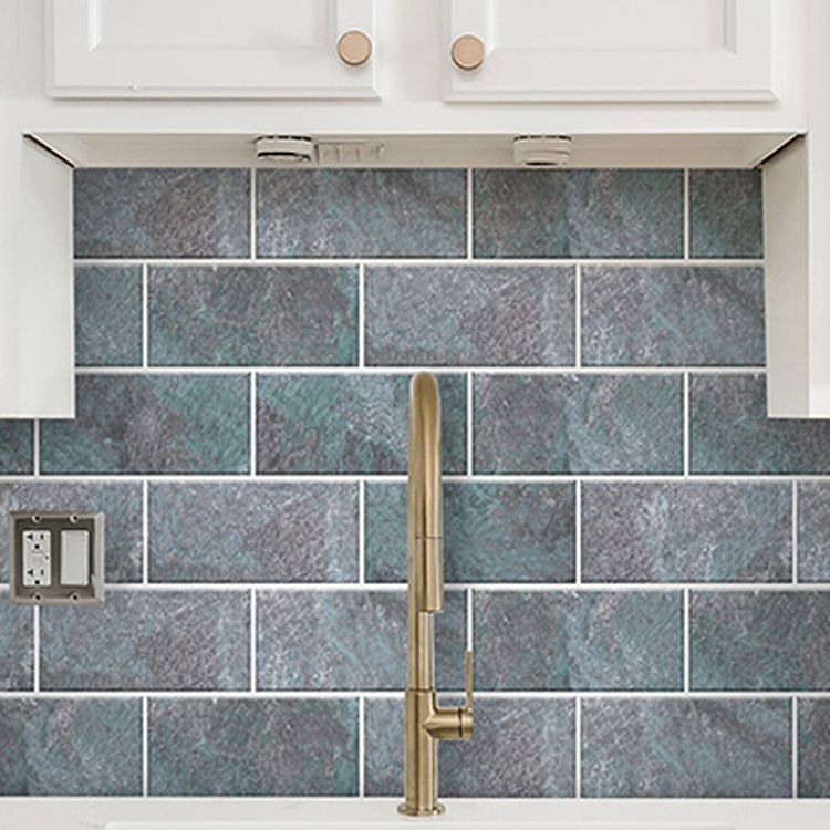 Avtoit | Modern Peel & Stick Subway Tiles PVC Wallpaper for Kitchen Backsplash