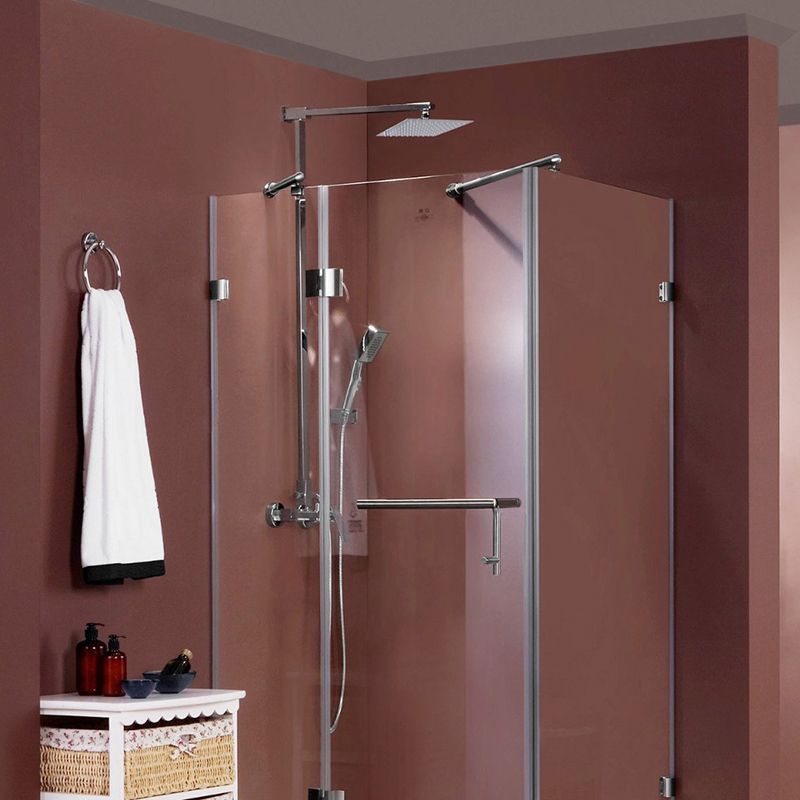 Avtoit | Wall Mounted Fixed Shower Head Modern Style Metal Shower Head