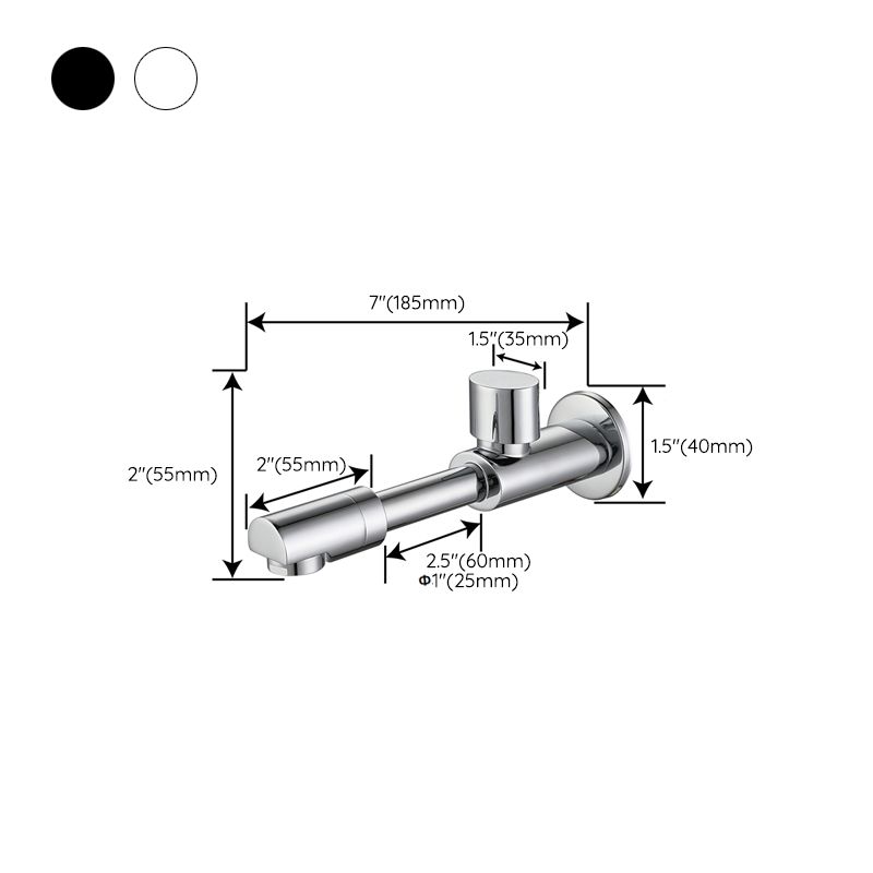 Avtoit | Widely used wall-mounted bathroom sink faucet cross handle low arch faucet