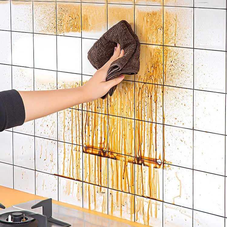 Avtoit | Rectangular PVC 12" X 23" 6-Pack Peel and Stick Wall Tile Kitchen and Bathroom Back Splash