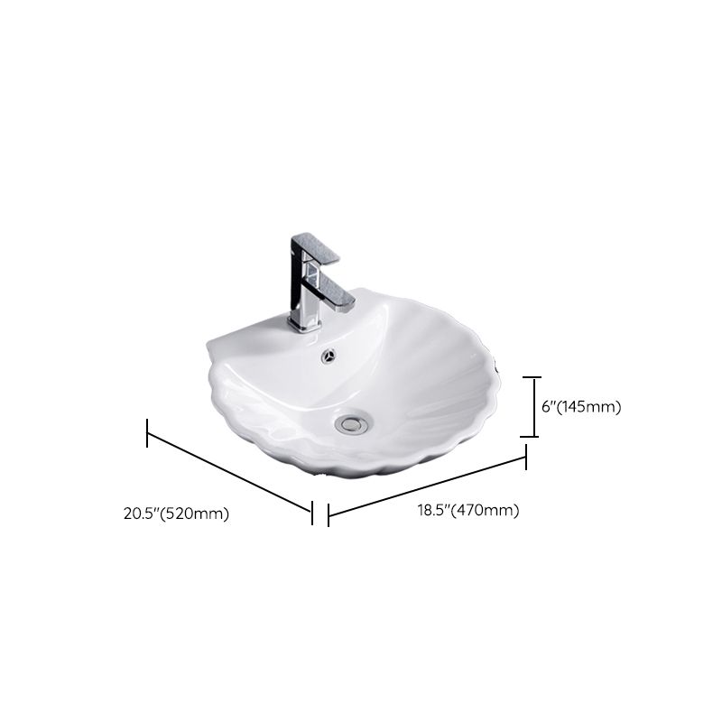 Avtoit | Modern Sink Solid Color Porcelain Sink