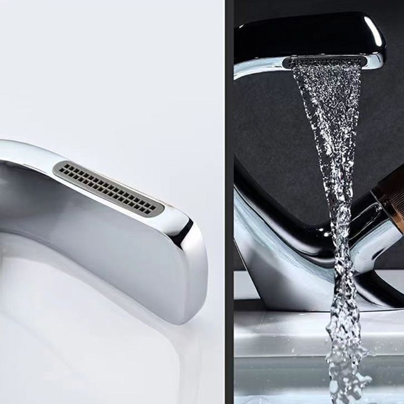 Avtoit | Modern Center Connection Faucets Single Lever Faucets with Waterfall Spout