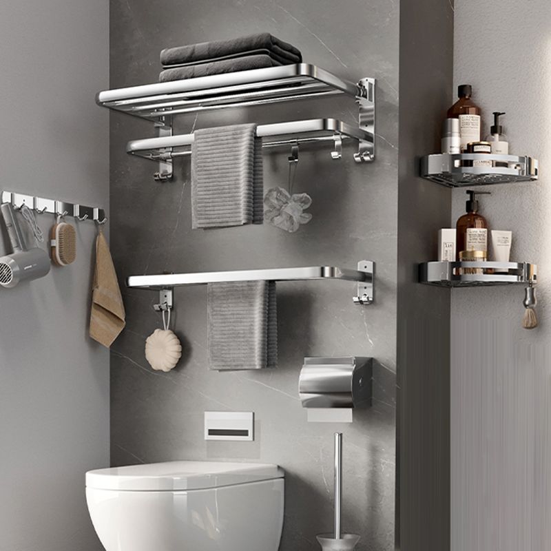 Avtoit | Modern Polished Chrome Bathroom Accessory Set Made of Stainless Steel
