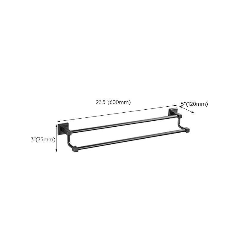 Avtoit | Traditional Brass Bathroom Accessory Set Gray Bathroom Accessory Set