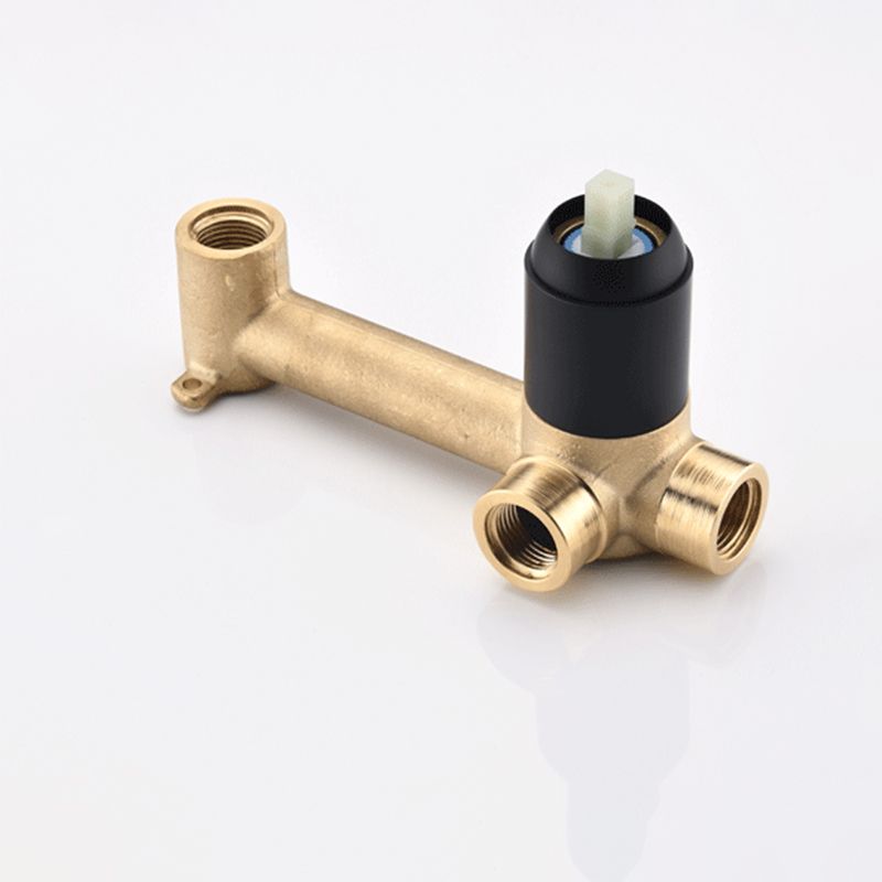 Avtoit | Round Single Handle Bathroom Faucet 2-Hole Wall Mounted Bathroom Faucet with Swivel Head