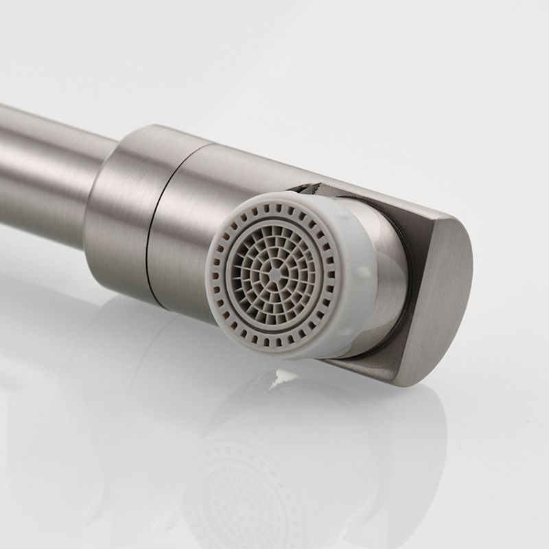Avtoit | Modern Pull-down Faucet Single Handle Wall Mounted Pot Filler Low Profile 1-Hole Filler