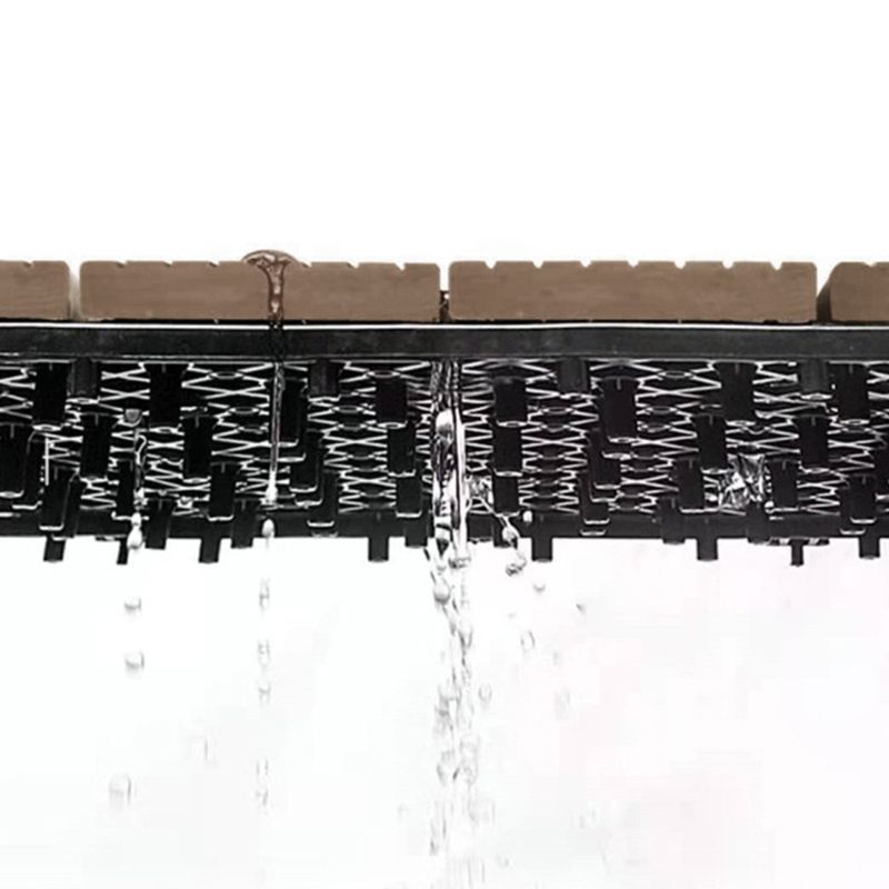 Avtoit | 12" X 12" Deck/Patio floor tiles 4-Slat Square for outdoor patio tiles
