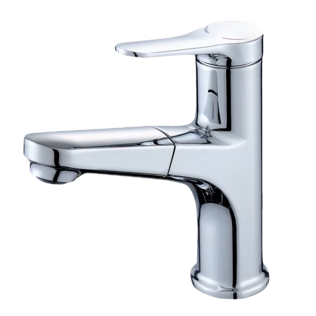 Avtoit | Round Modern Basin Mixer Faucet Pull-Out Single Hole Basin Tap