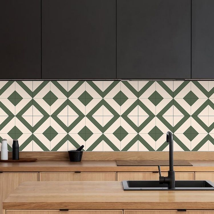 Avtoit | PVC Peel and Stick Wall Tile Square Single Tile Wallpaper with Slip Resistance