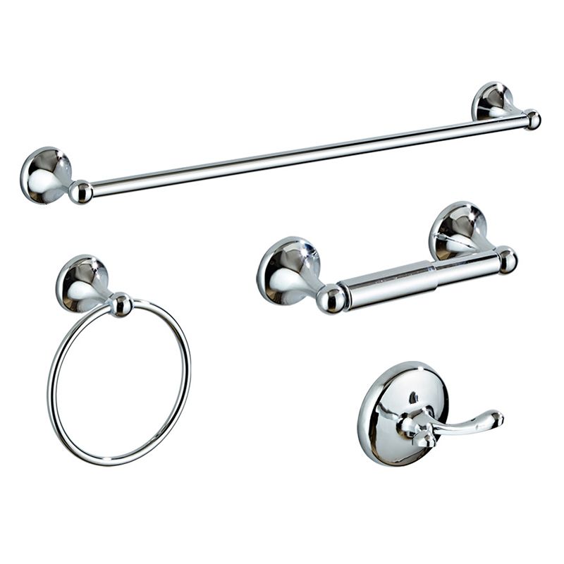Avtoit | Metal Bathroom Set Traditional Style Chrome Bathroom Accessories Set