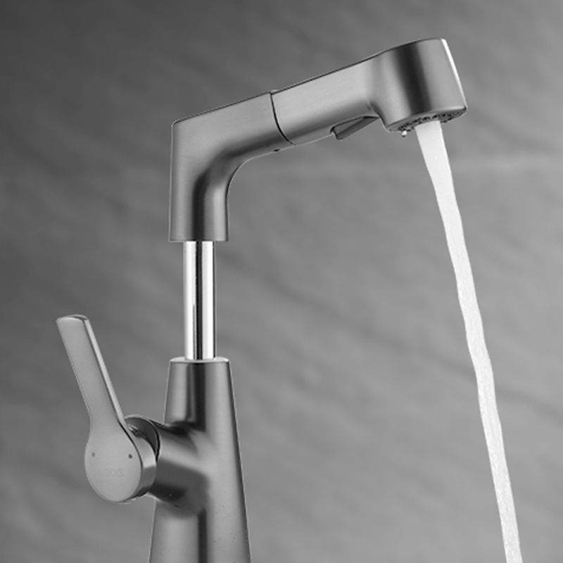 Avtoit | Swivel Spout Sink Faucet Brass Bathroom Low Arc Mixer