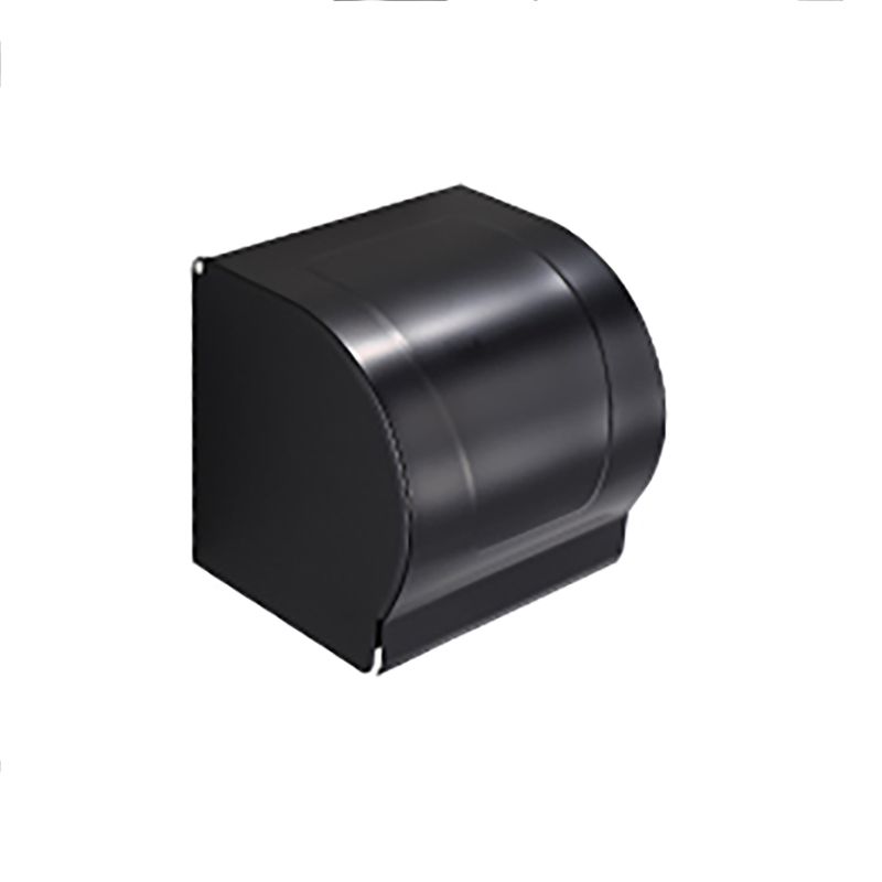 Avtoit | Contemporary Bathroom Accessory Set Black Surface Bathrobe Hook/Towel Ring Bar