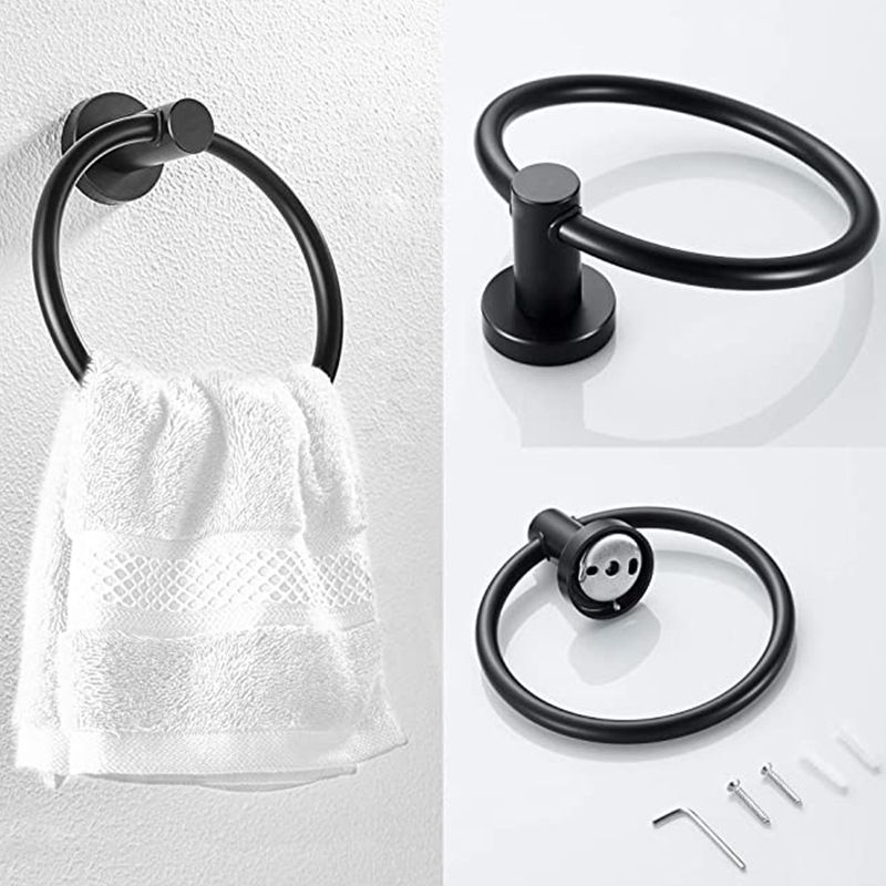 Avtoit | Traditional Bathroom Hardware Accessory Set Towel Ring/Bathrobe Hook/Towel Bar