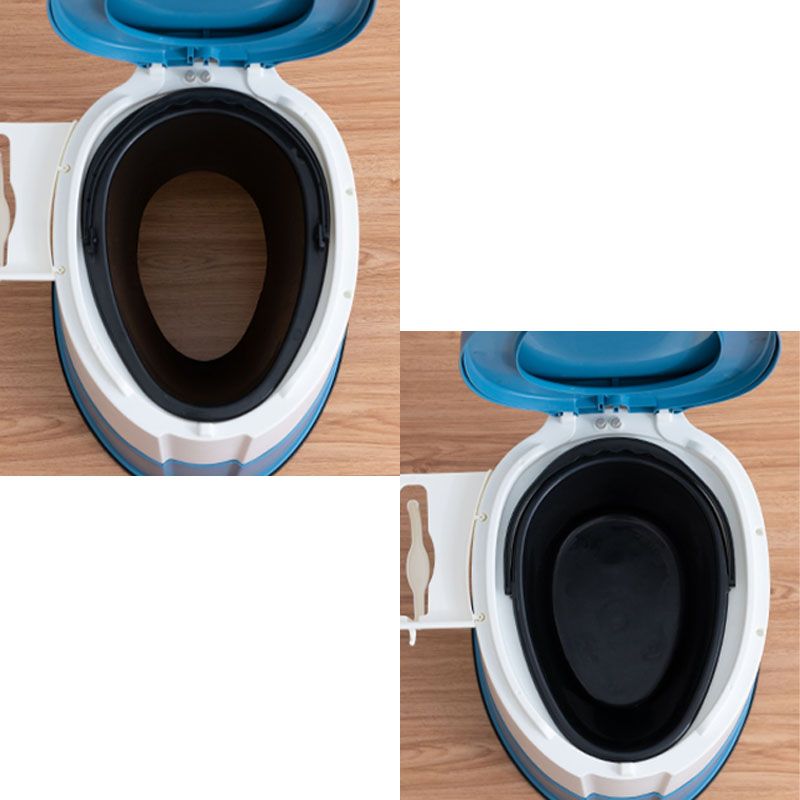 Avtoit | Contemporary plastic floor-mounted toilet bowl with toilet seat for the bathroom