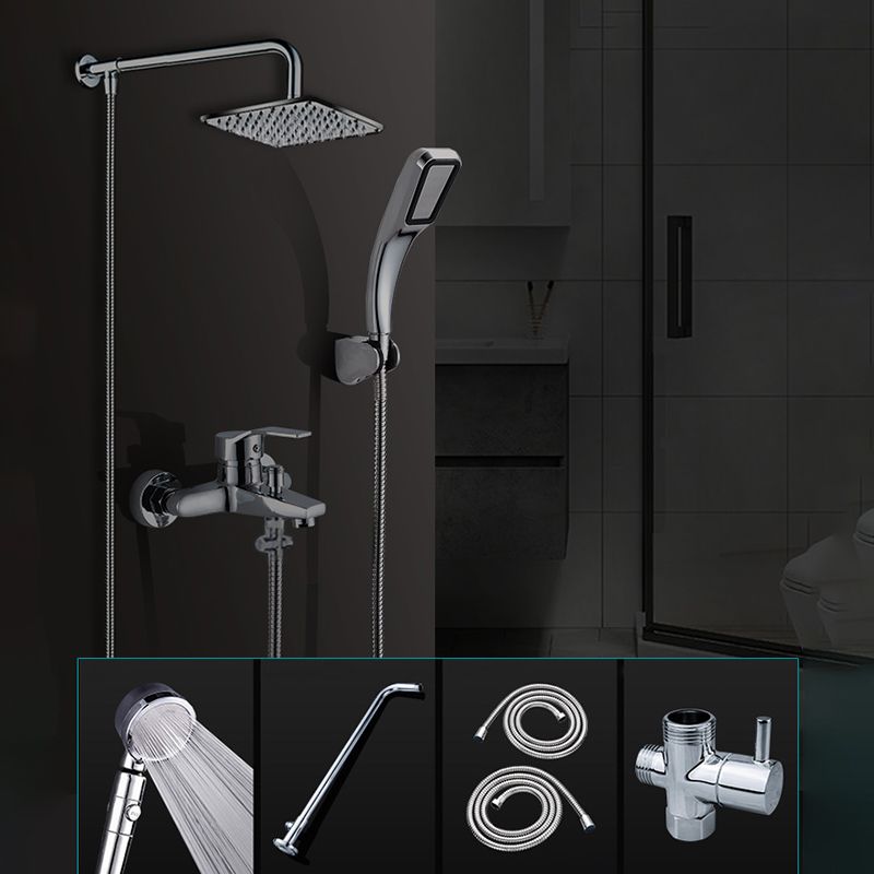 Avtoit | Contemporary Shower Head Combination Polished Stainless Steel Ceiling Mounted Shower Head