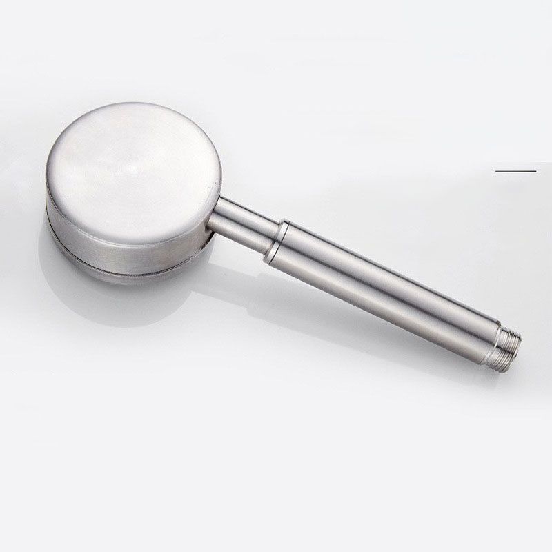 Avtoit | Classic Shower Head Round Metal Handheld Shower Head in Silver