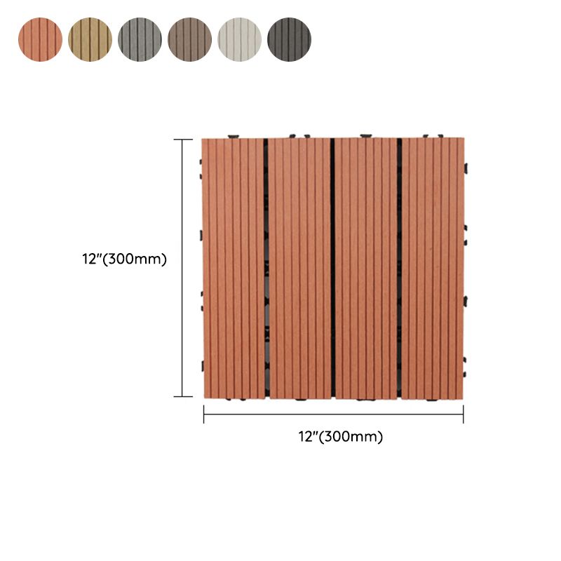 Avtoit | Deck Plank Loose Lay Manufactured Wood Panels Patio Tiles Outdoor Flooring