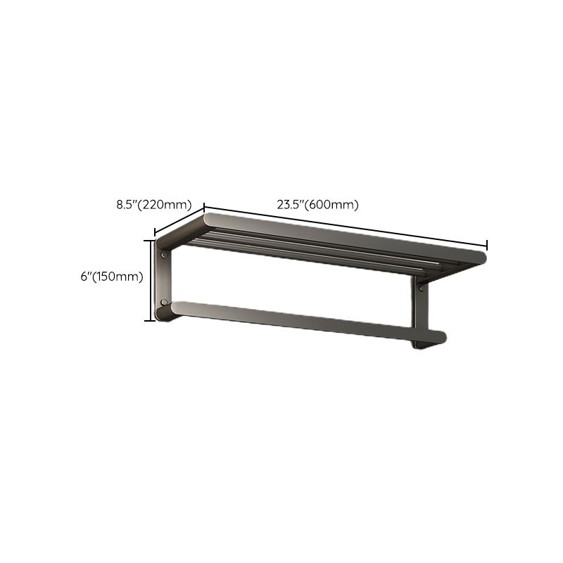 Avtoit | Matte Gray Bathroom Hardware Set Modern Bathroom Accessories Set