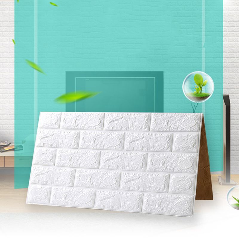 Avtoit | Modern Wall Tile PVC 3D Embossing Self-Adhesive Waterproof Interior Wall Panel