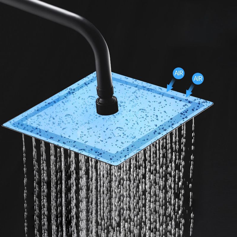 Avtoit | Modern Showerhead Rainfall Fixed Showerhead Square Rainfall Handheld Showerhead