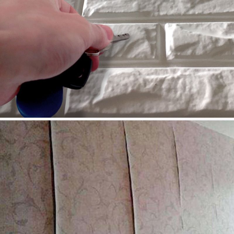 Avtoit | Modern square wall panel Peel and stick texture pattern wall covering