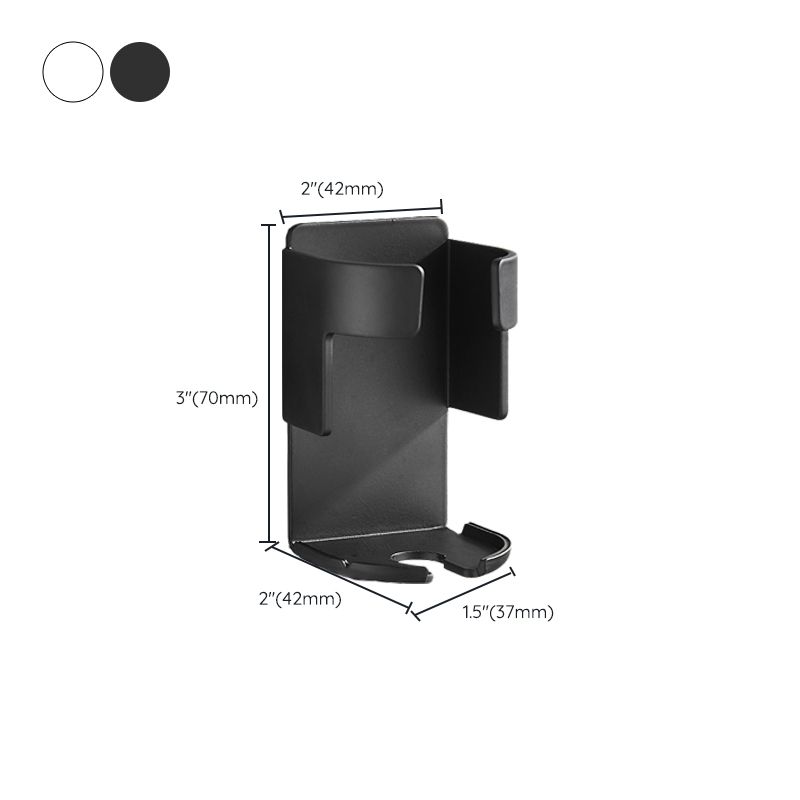 Avtoit | Modern Black/White 4-piece Bathroom Accessory Set, Toothbrush Holder