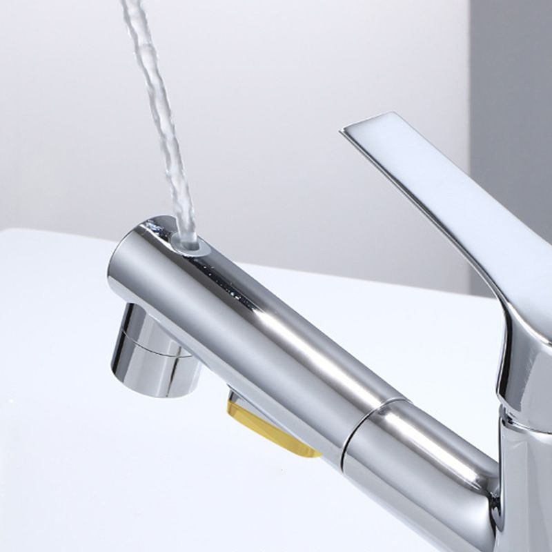 Avtoit | Modern Sink Faucet Uniform Color Metal Sink Bathroom Faucet