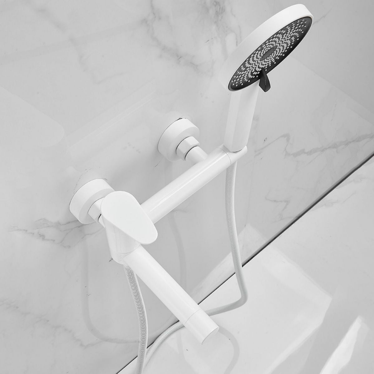 Avtoit | Contemporary Wall Mounted Bathtub Filler Single Handle Metal Faucet