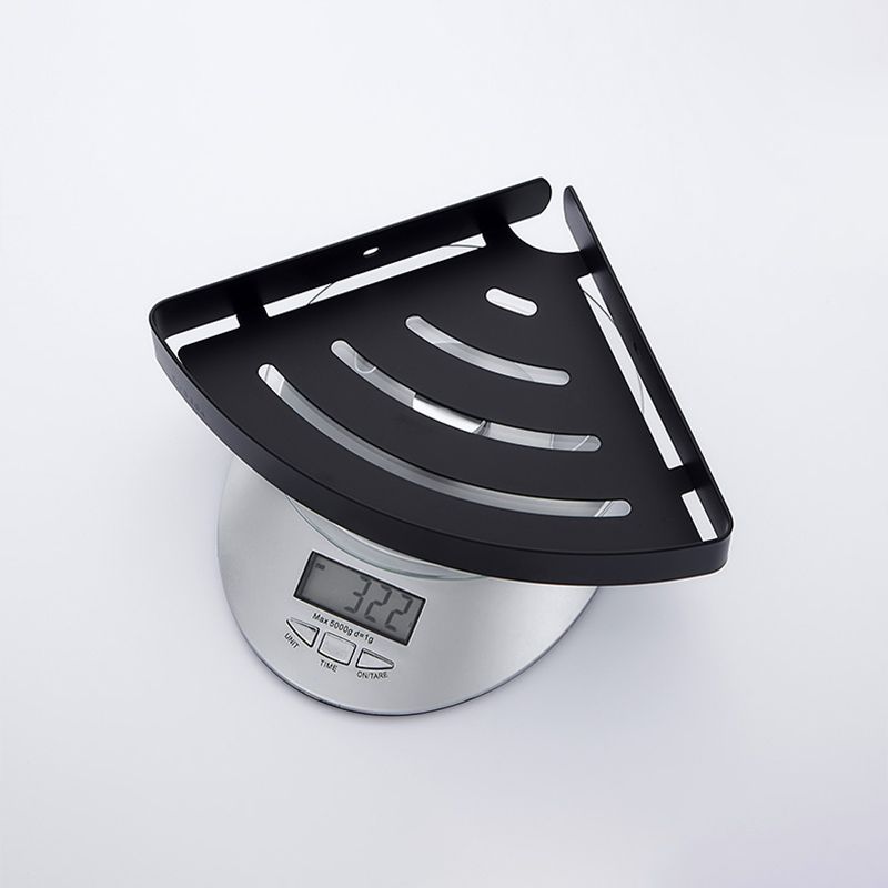 Avtoit | Silver/black Bathroom accessory set Modern 1/2/3 - Piece Bathroom shelf