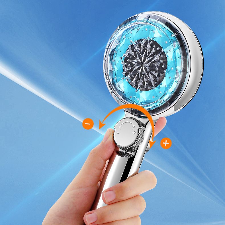 Avtoit | Contemporary Handheld Shower Head Round Filter Ball Spray Head With Digital Display