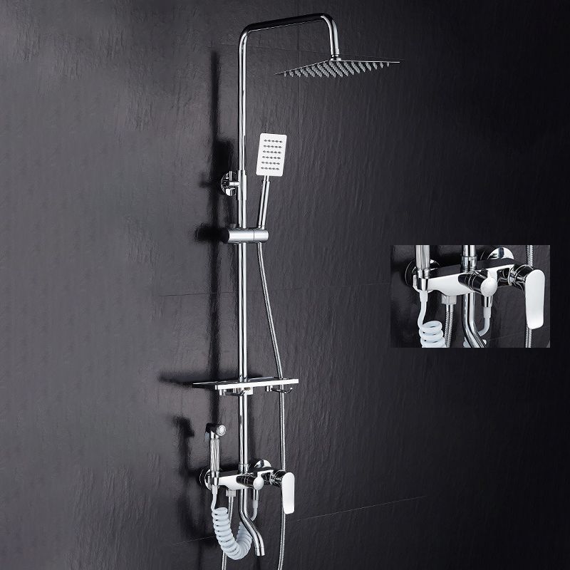 Avtoit | Modern adjustable water flow shower faucet shower arm shower system on the wall
