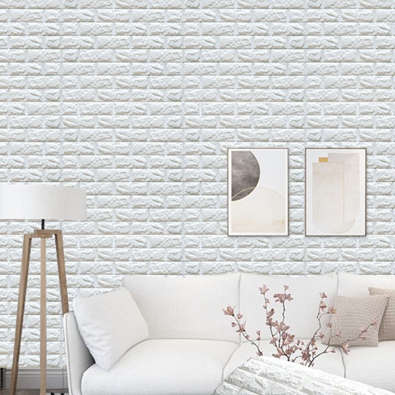 Avtoit | Modern Wall Shelf 3D Brick Bedroom and Living Room Wall Panels