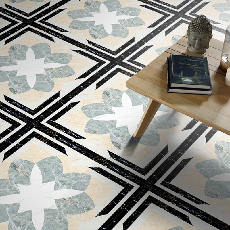 Avtoit | Peel and Stick Vinyl Flooring High Gloss Patterned Vinyl Flooring
