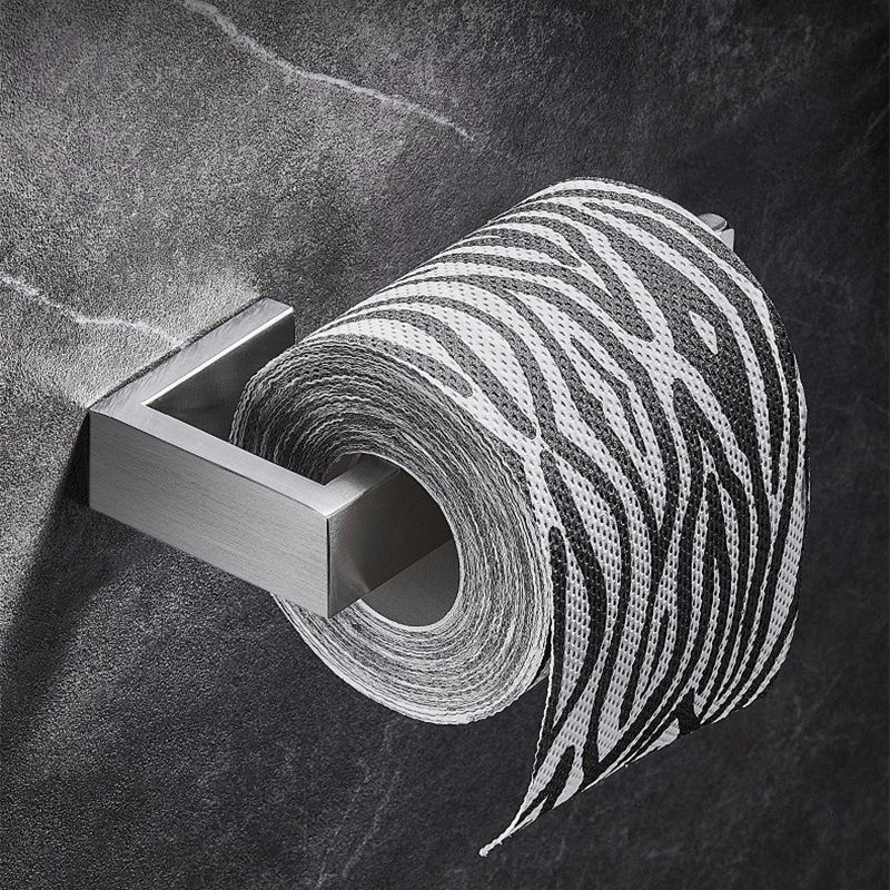 Avtoit | Stainless Steel Bathroom Set 4-Piece Modern Style Simple Bathroom Accessory Set