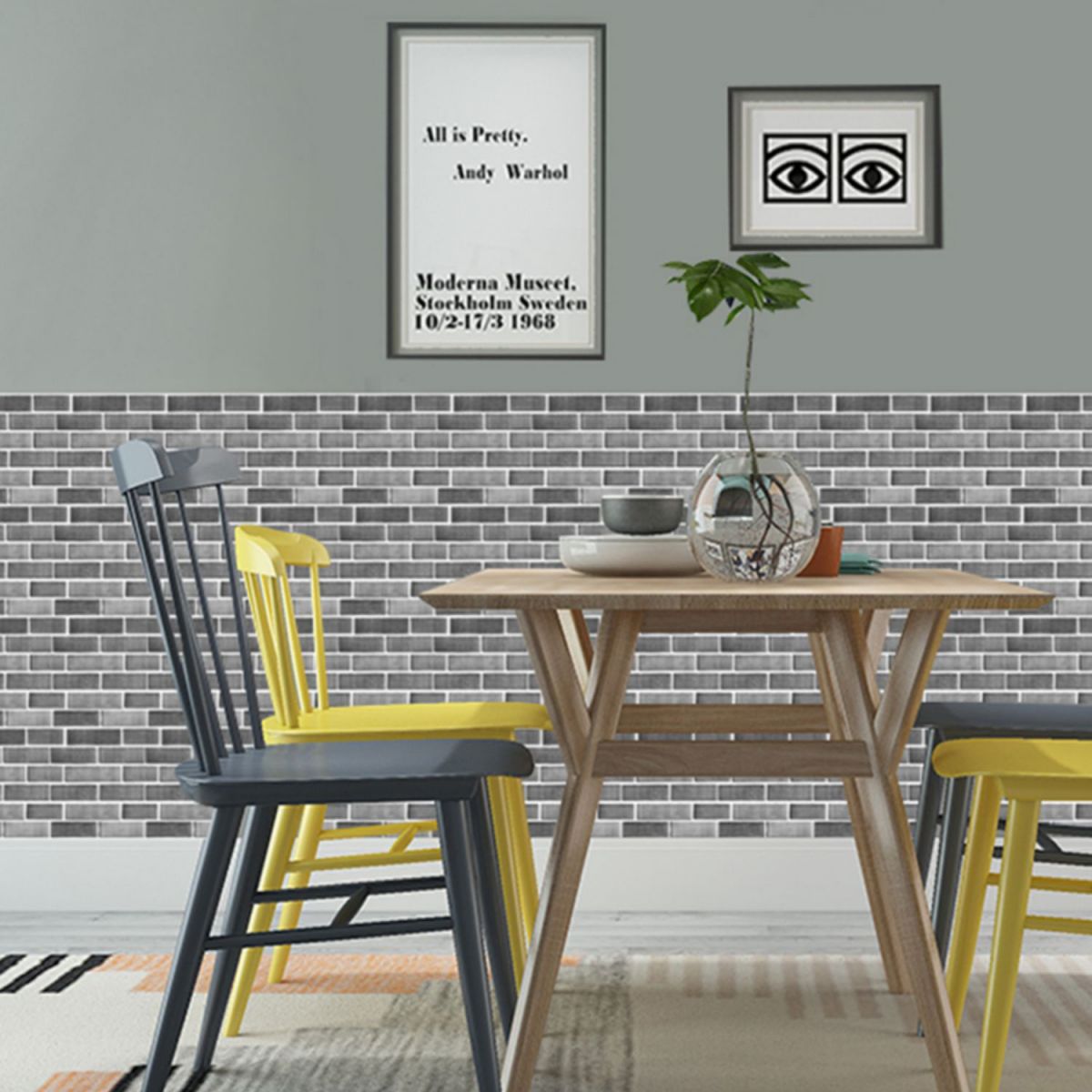 Avtoit | 3D Wall cladding PVC waterproof wall cladding for the living room