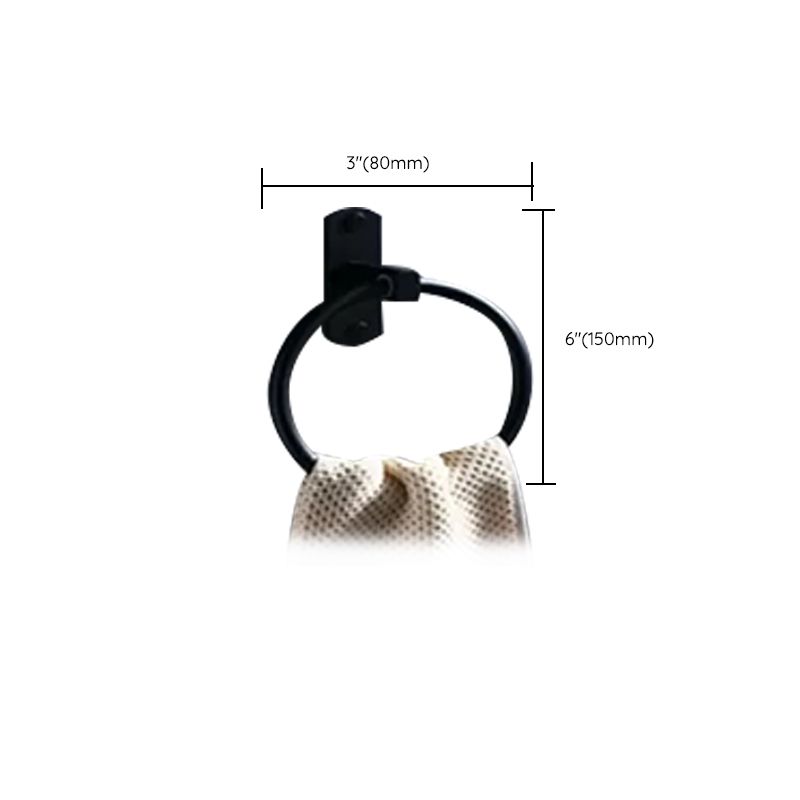 Avtoit | Modern Bathroom Accessory Set Black Soap Dish Bath Shelf Bathroom Set
