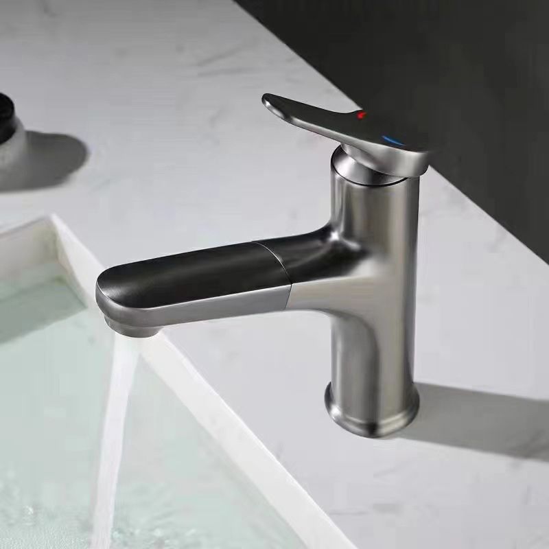 Avtoit | Modern Vessel Faucet Brass Lever Handle Swivel Spout Bathroom Vessel Faucet