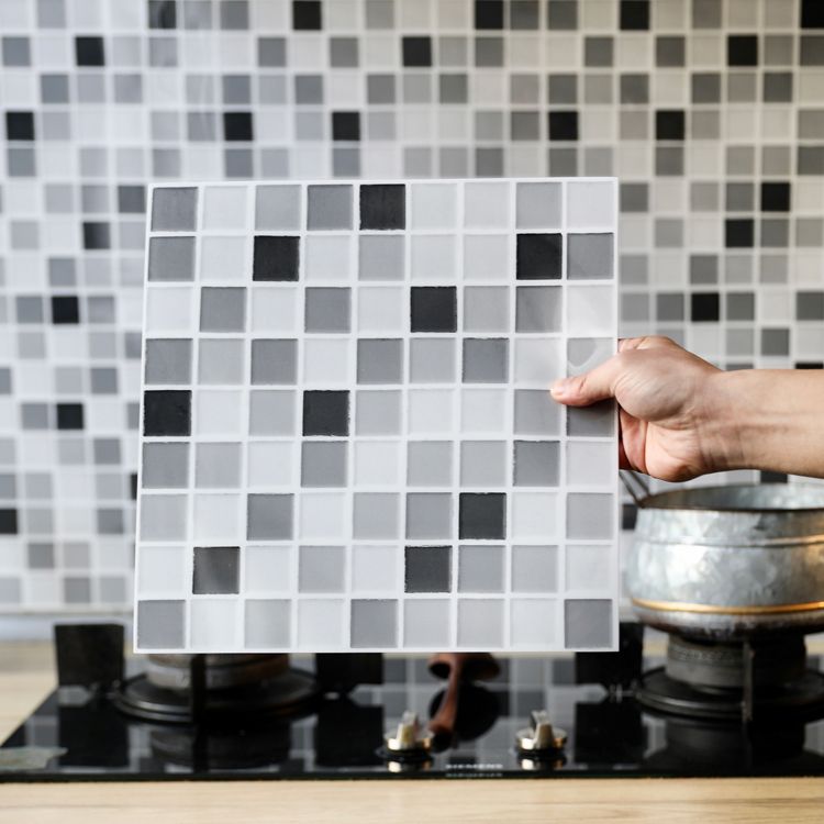 Avtoit | Mosaic Tile Wallpaper Plastic Waterproof Peel & Stick Mosaic Tile