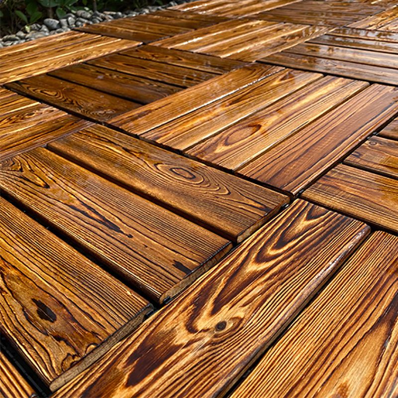 Avtoit | Outdoor composite decking tiles with snap-in stripe detail kit decking tiles