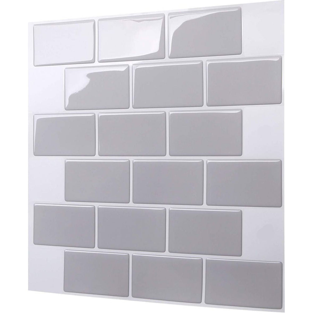 Avtoit | Modern Peel and Stick Wall Tile PVC Offset Joint Peel and Stick Wall Tile