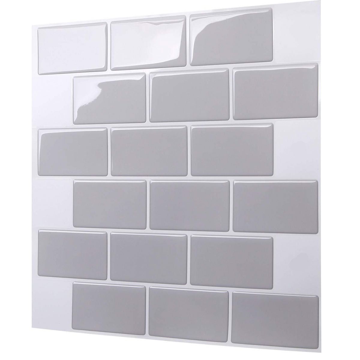 Avtoit | Modern Peel and Stick Wall Tile PVC Offset Joint Peel and Stick Wall Tile
