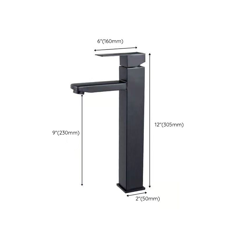 Avtoit | Basic Centered Sink Faucet Monochrome Faucet Sink Bathroom Faucet