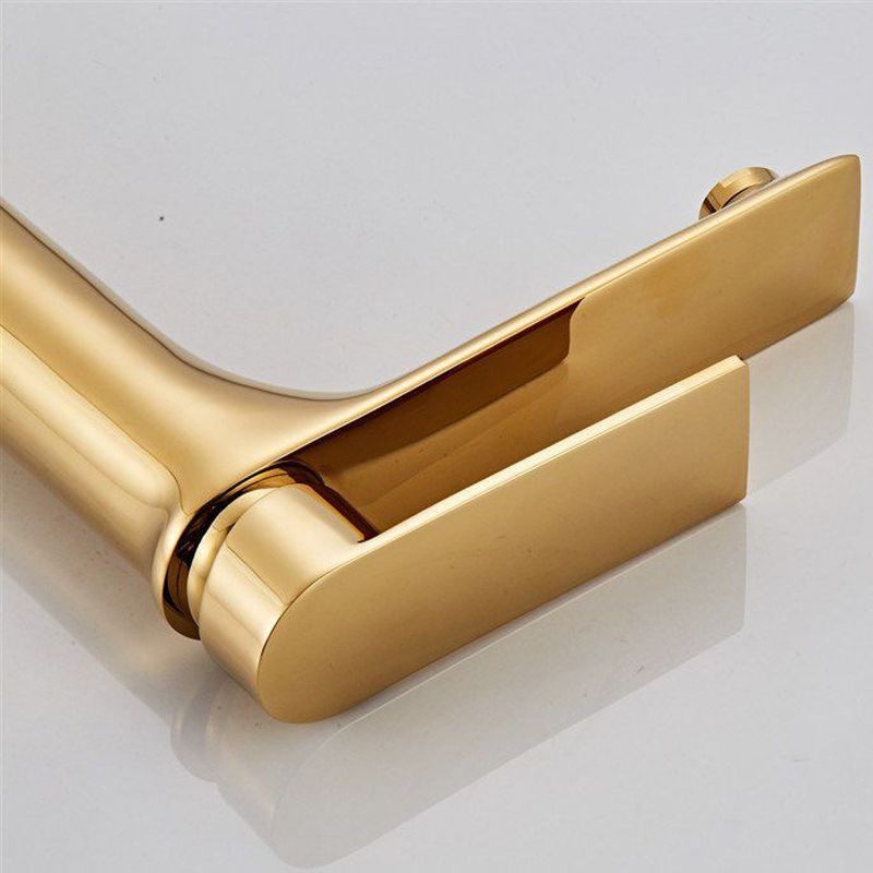 Avtoit | Glam Vessel Sink Faucet Brass Lever Handles with Water Hose Sink Fitting