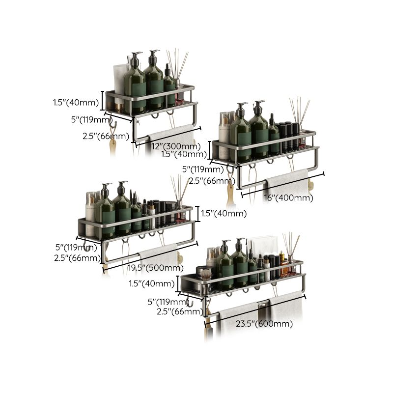 Avtoit | Minimalism Matte Metal Bathroom Accessory Set Modern Bathroom Rack