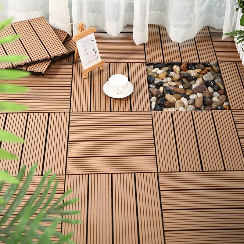 Avtoit | Rectangular constructed tiles water-resistant parquet flooring for balcony