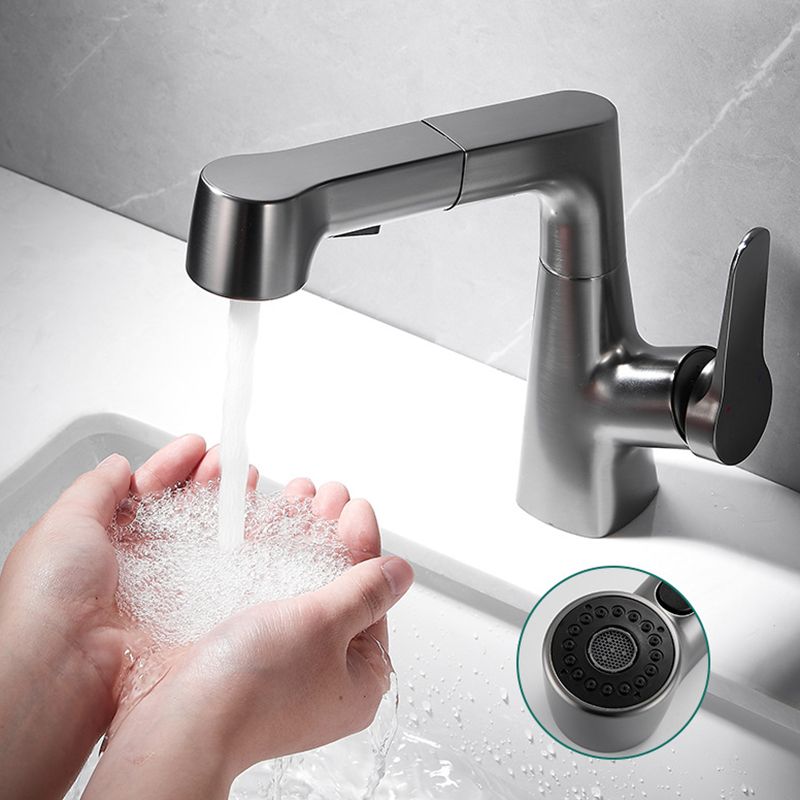 Avtoit | 1-Handle Brushed Nickel Widespread Faucet Single Hole Bathroom Vessel Faucet with Brass